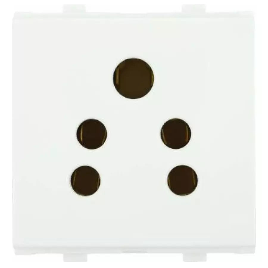 Nowa White 5 Pin Socket