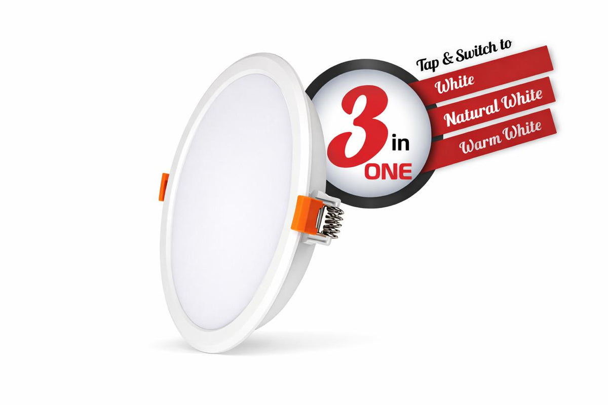 SURYA DAZZLE 3 IN 1 ROUND DOWNLIGHTERS