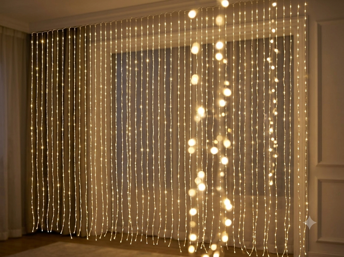 Jharna LED curtain light 10 ft x 10 ft for Diwali (2)