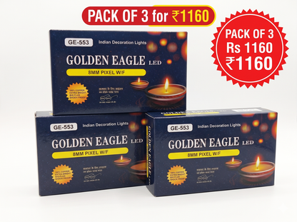 Jharna LED curtain light 10 ft x 10 ft for Diwali