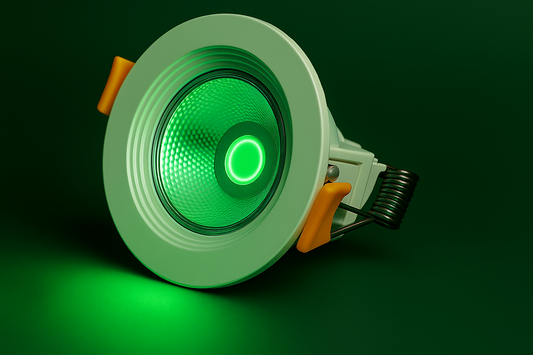 Surya Aura COB Green 3Watt Downlighters
