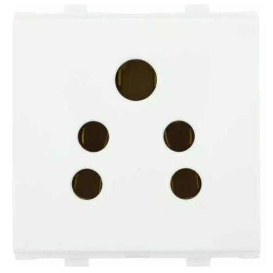 Nowa White 5 Pin Socket