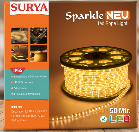 Surya Sparkle Neu LED Rope Light