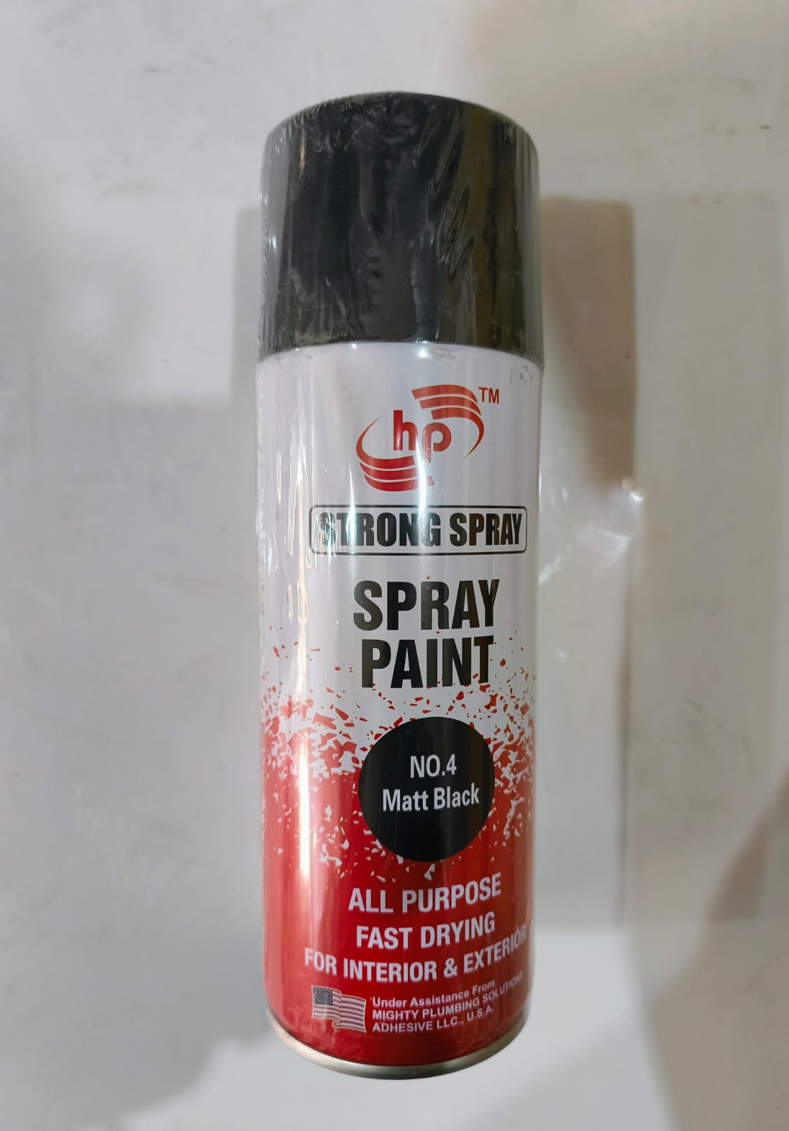 Spray Paint Mat Black
