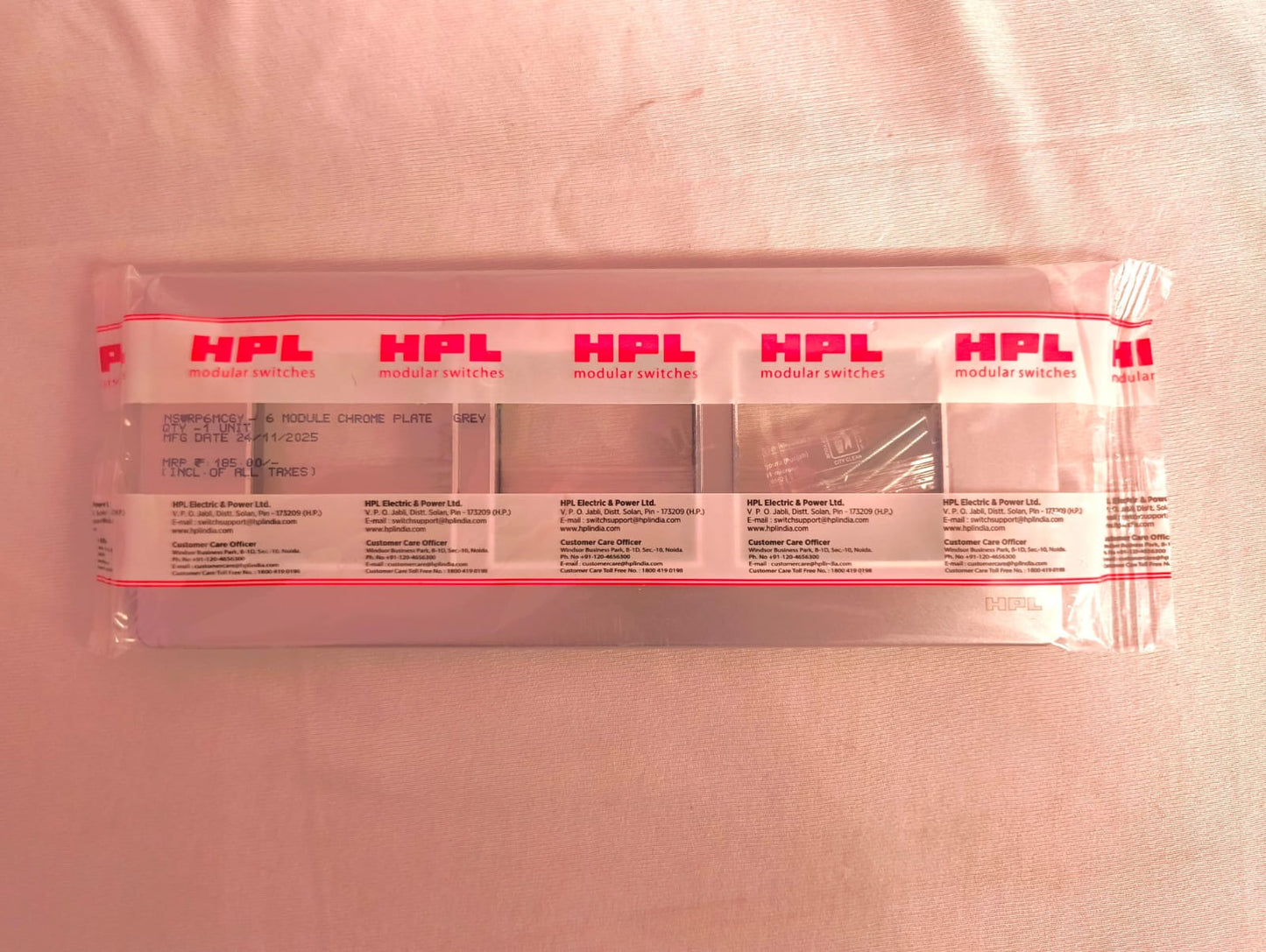 HPL 6 Module Plate