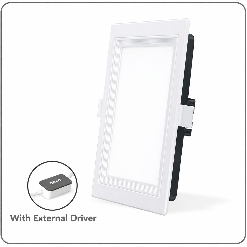 SURYA SLIM TRIM DOWNLIGHTERS SQUARE